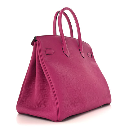Hermes Togo Birkin 35 Rose Pourpre 3 of 13