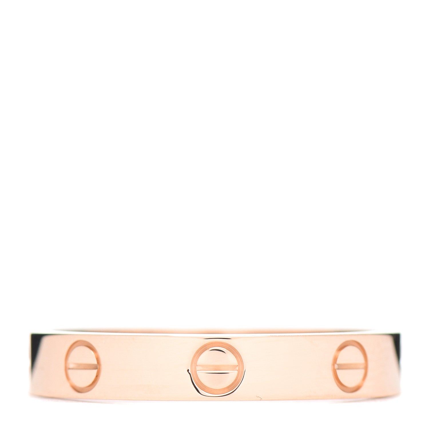 Cartier 18K Pink Gold 3.5mm LOVE Wedding Band Ring 59 8.75 3 of 5