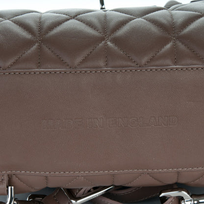 Mulberry Nappa Quilted Mini Cara Delevingne Convertible Bag Taupe 7 of 8