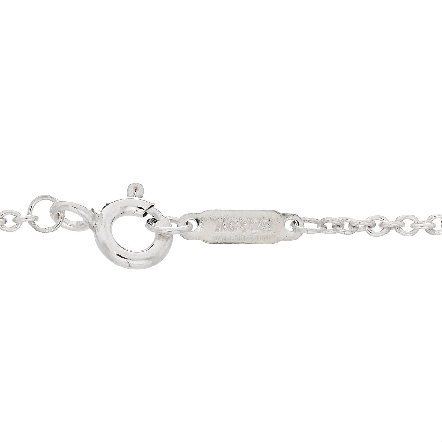 Sterling Silver Enamel Love Notes Charm Bracelet Blue