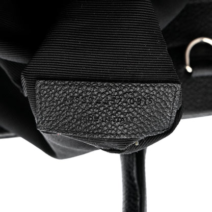 Saint Laurent Grained Calfskin Medium Cabas Rive Gauche Black 13 of 41