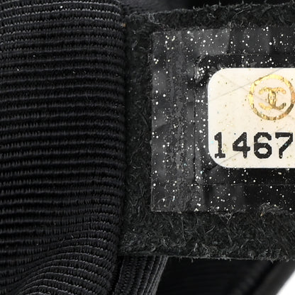 Chanel Lambskin Chevron Medium Leo Lion Flap Black 7 of 10