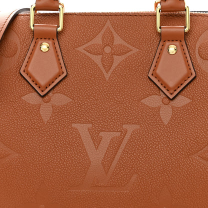 Louis Vuitton Empreinte Monogram Giant Speedy Bandouliere 25 Cognac 8 of 10
