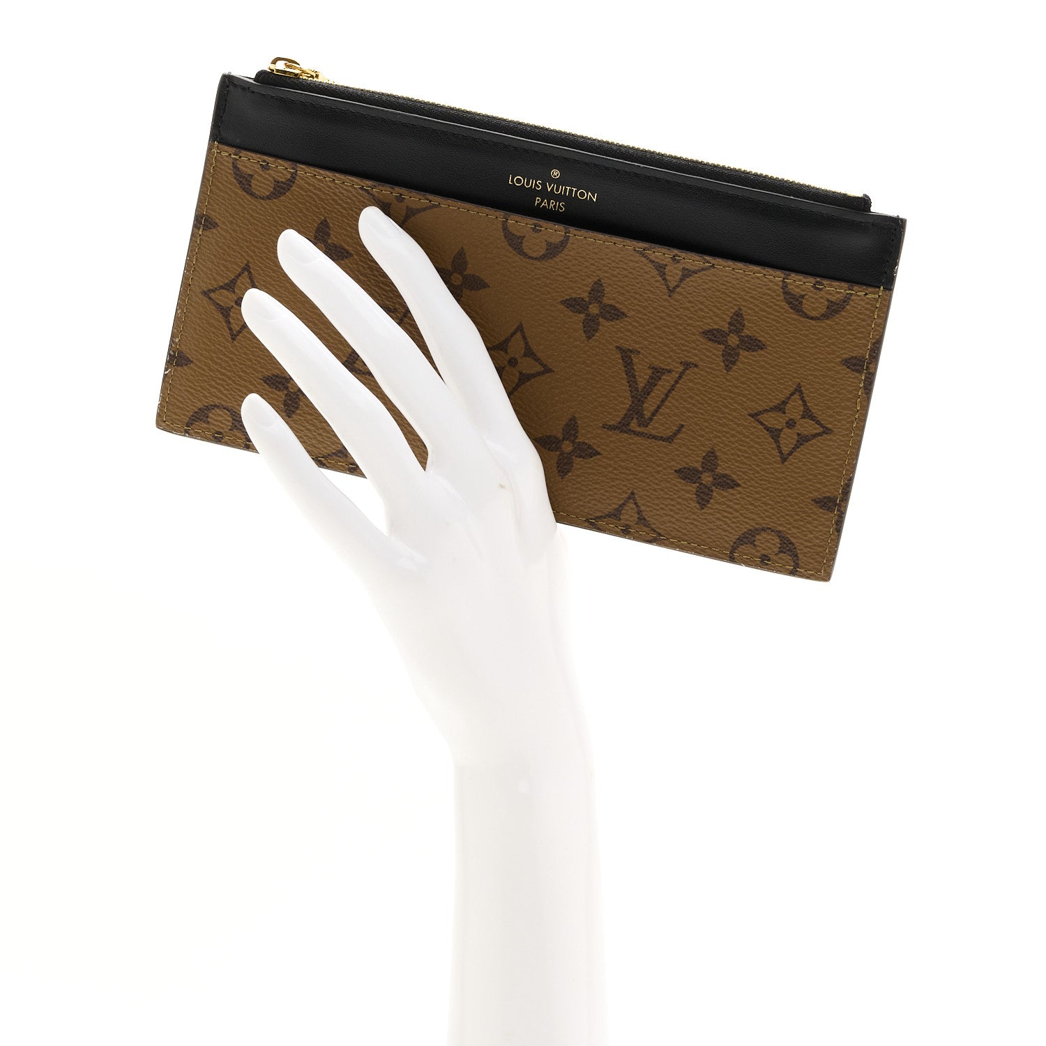 Louis Vuitton Reverse Monogram Slim Purse 2 of 7