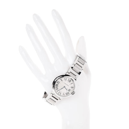 Cartier Stainless Steel 36mm Ballon Bleu De Quartz Watch 2 of 5