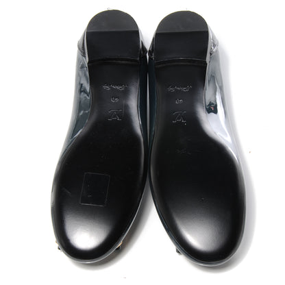 Louis Vuitton Patent Calfskin Lou Flats Marine 40 5 of 7