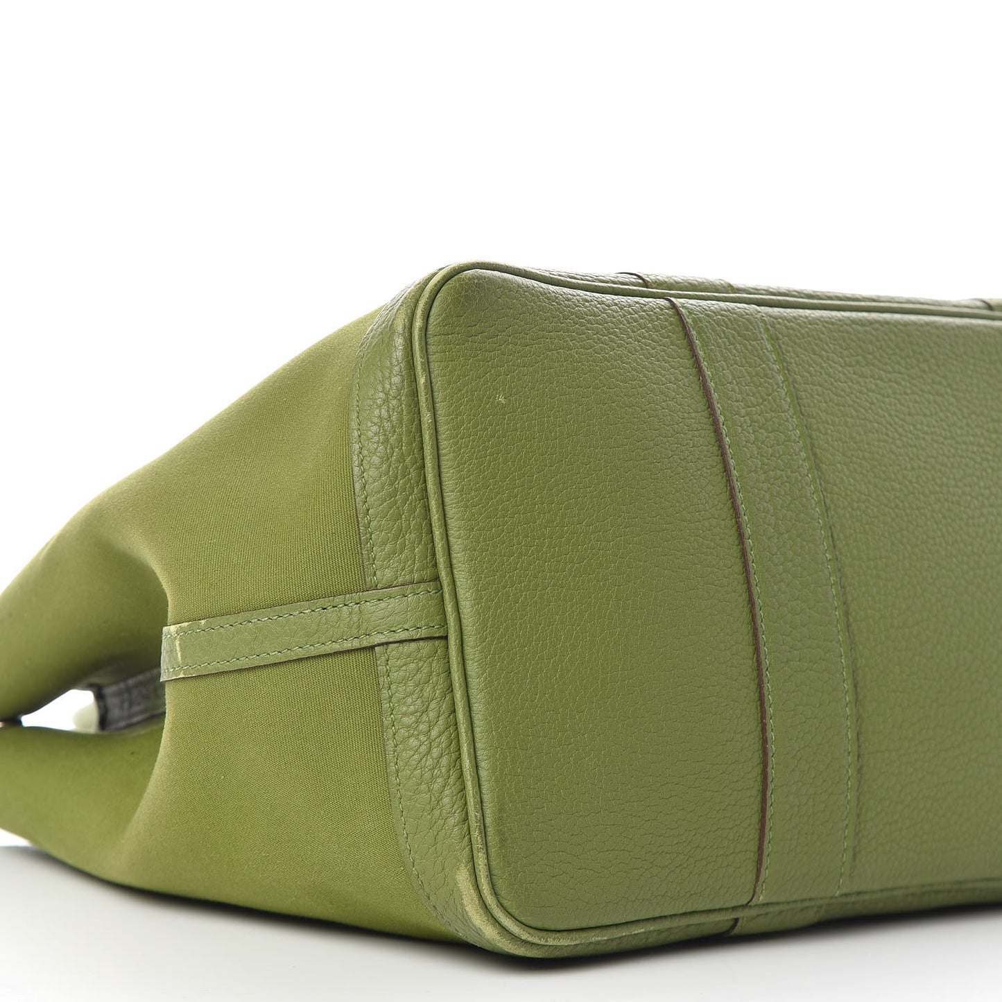 Toile Buffle Gala Garden Party 36 MM Tote Vert Anis