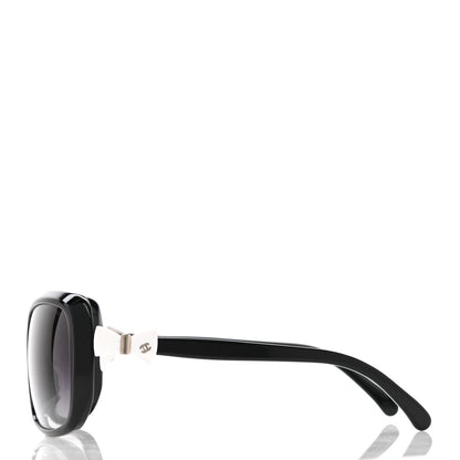 Chanel CC Bow Sunglasses 5171 Black White 3 of 7
