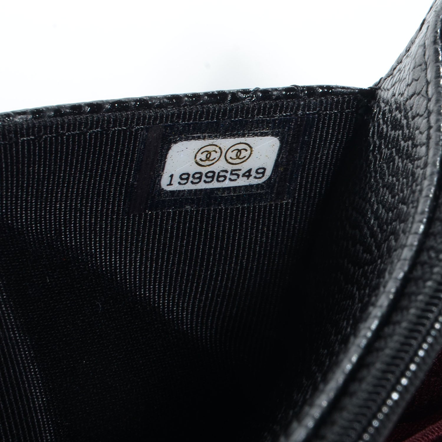 Chanel Caviar Quilted Wallet on Chain Black 7 of 9