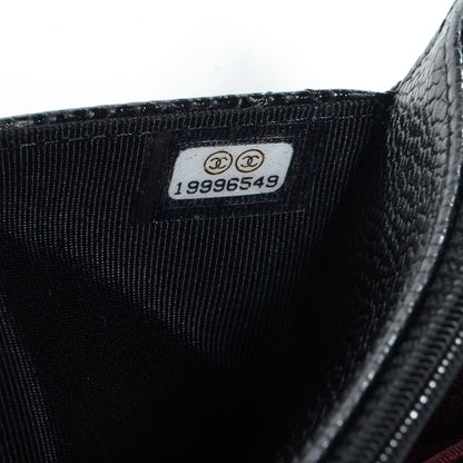 Chanel Caviar Quilted Wallet on Chain Black 7 of 9