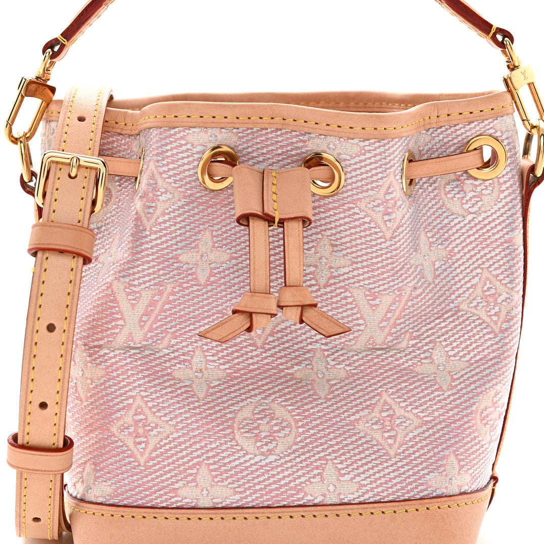 Louis Vuitton Monoglam Nano Noe Rose 7 of 10