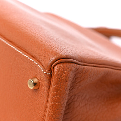 Hermes Chevre De Coromandel Kelly Retourne 35 Gold 11 of 14
