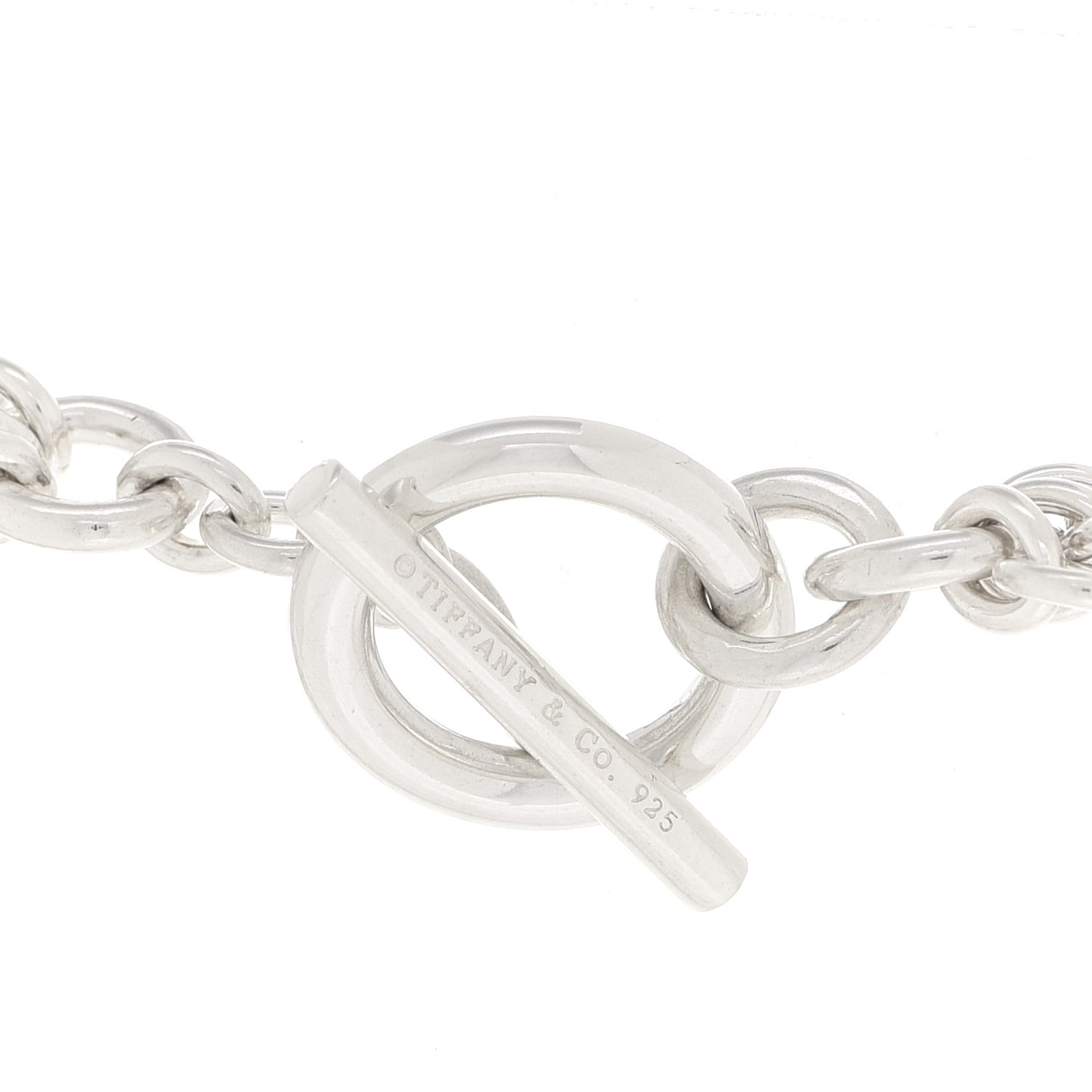 Sterling Silver Puff Heart Multi Strand Necklace