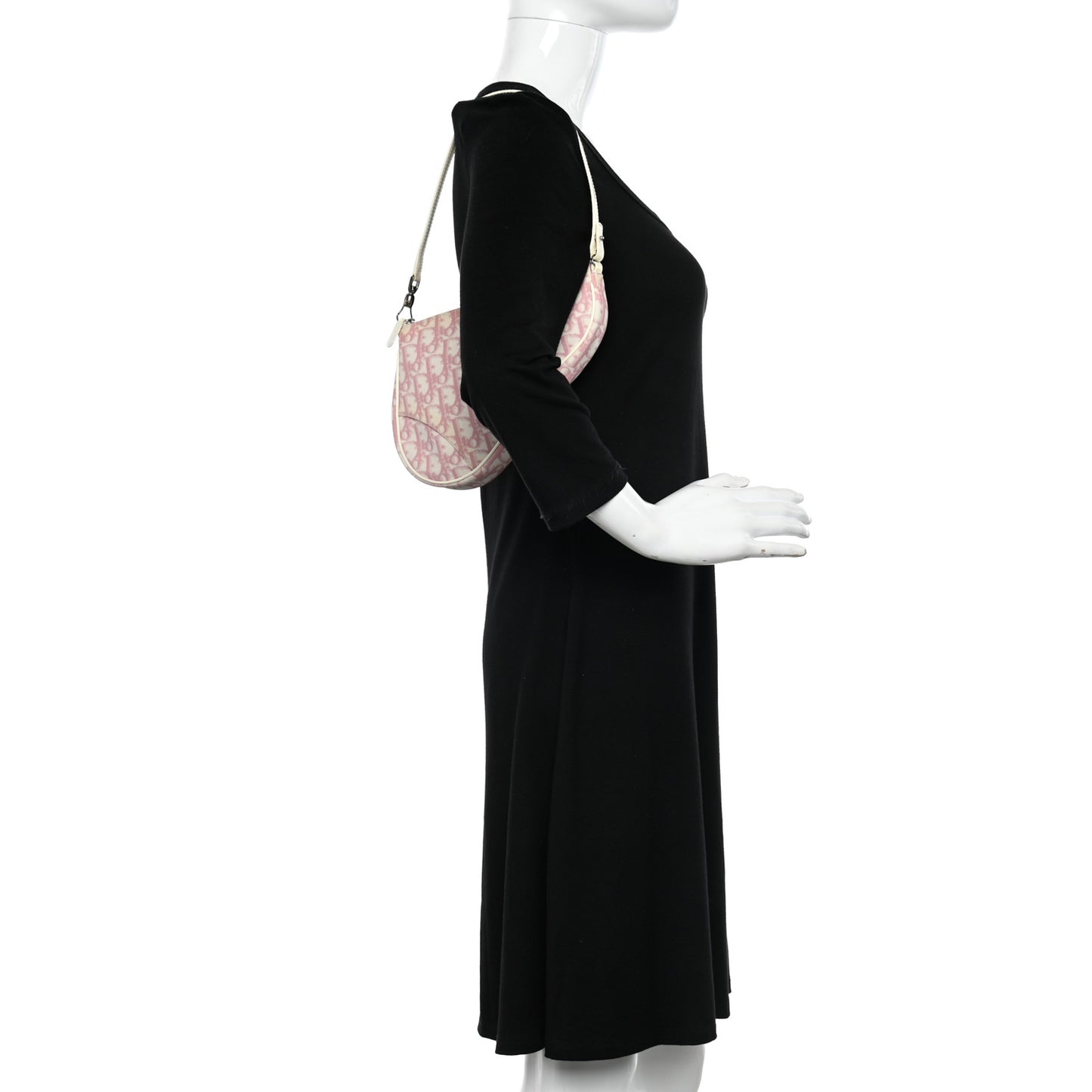Monogram Mini Saddle Pochette Pink
