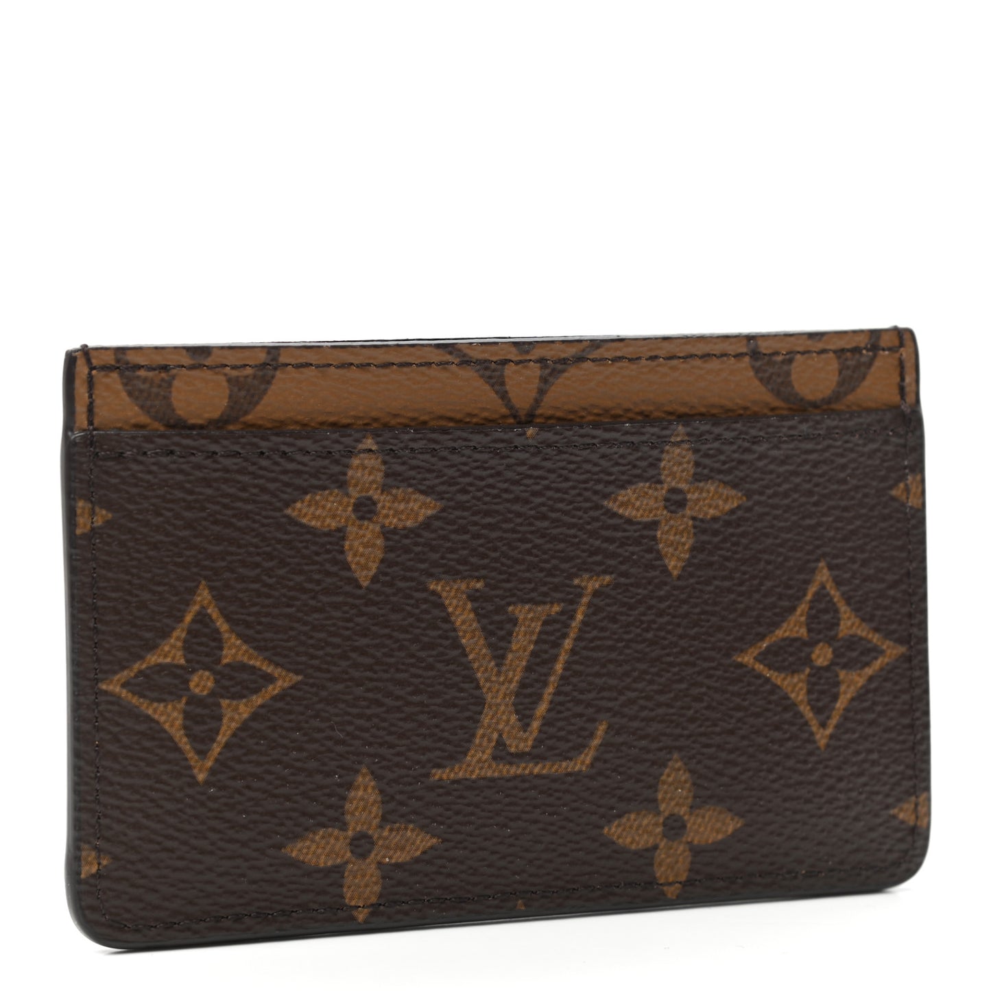 Reverse Monogram Card Holder