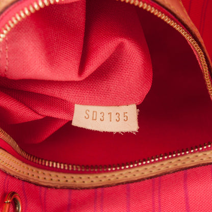 Louis Vuitton Damier Azur Delightful MM Pink 8 of 8