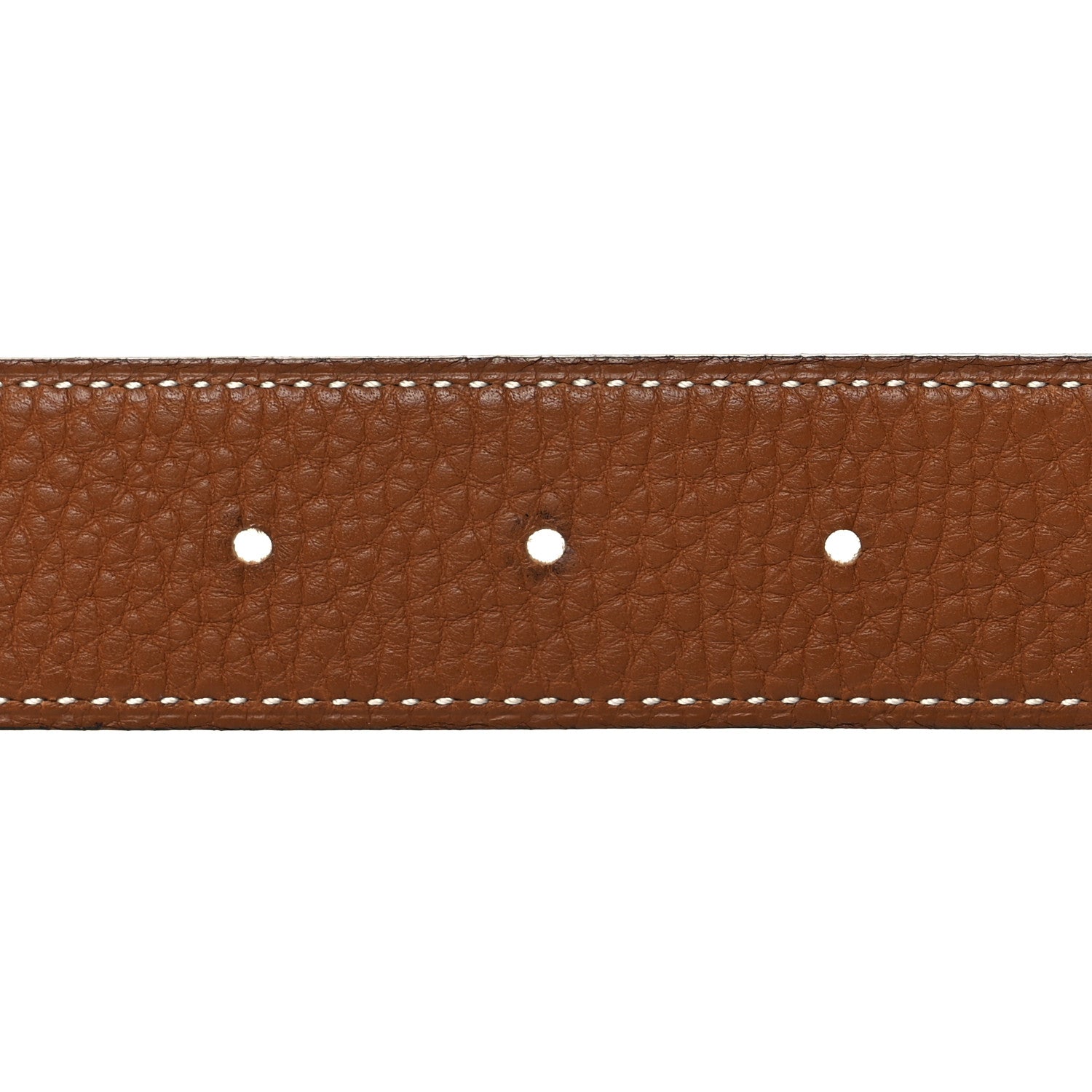 Hermes Box Togo 32mm H Belt 80 Black Gold 3 of 5
