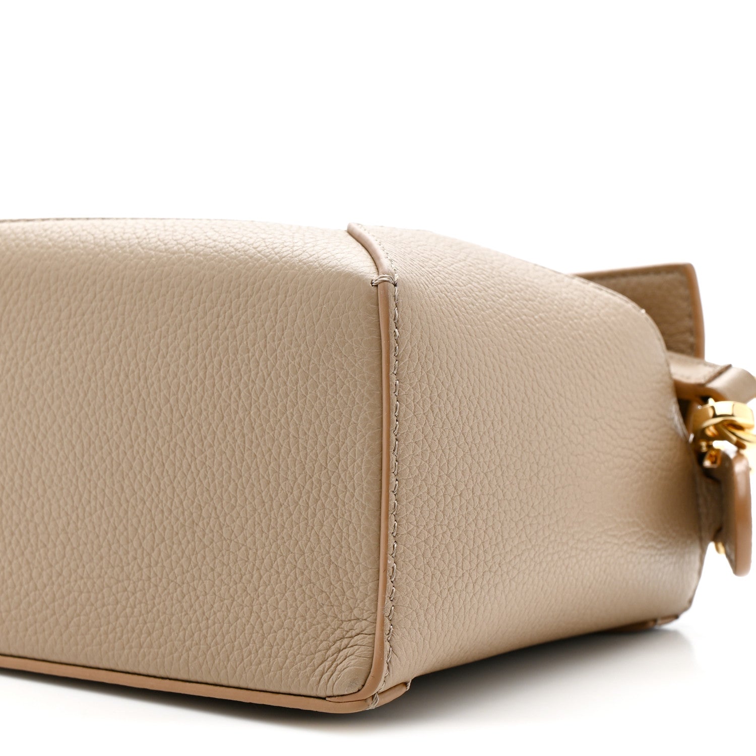 Loewe Calfskin Mini Puzzle Edge Bag Sand 1777091 – FASHIONPHILE