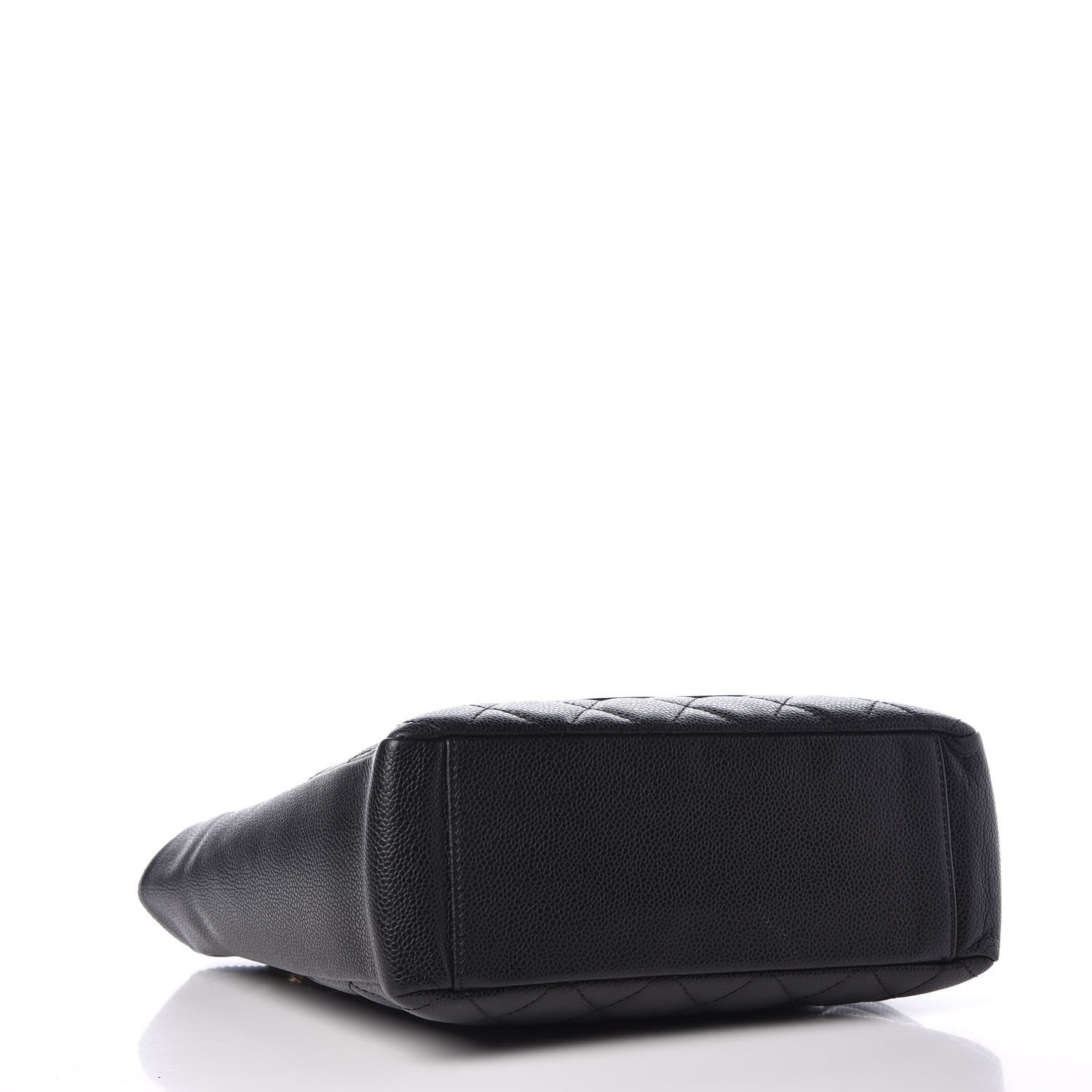 Chanel Caviar Quilted Petit Shopping Tote PST Black 4 of 10