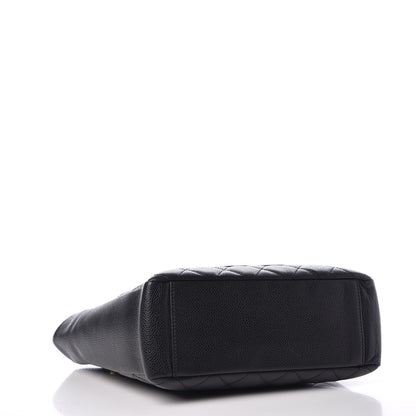 Chanel Caviar Quilted Petit Shopping Tote PST Black 4 of 10