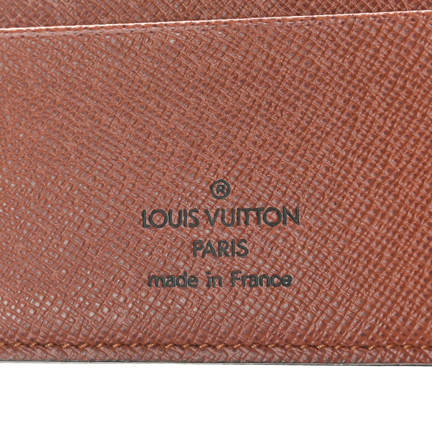 Monogram Passport Cover