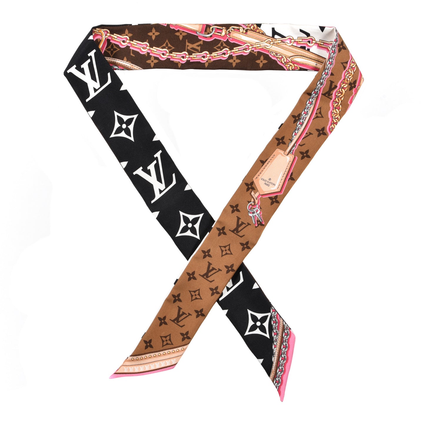 Silk Ultimate Monogram BB Bandeau Black