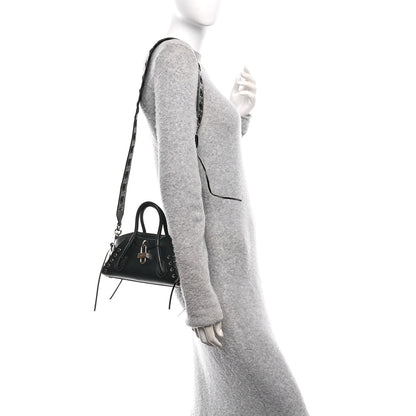 Givenchy Calfskin Lace Mini Antigona Stretch Black 2 of 10