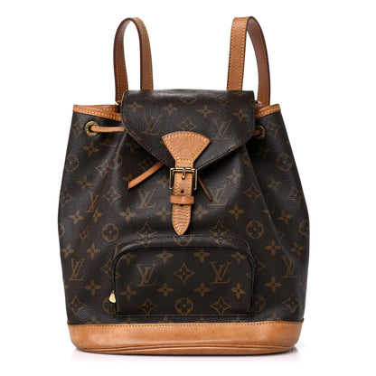 Louis Vuitton Monogram Montsouris MM Backpack 1 of 17