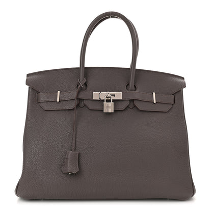 Hermes Togo Birkin 35 Etain 1 of 18