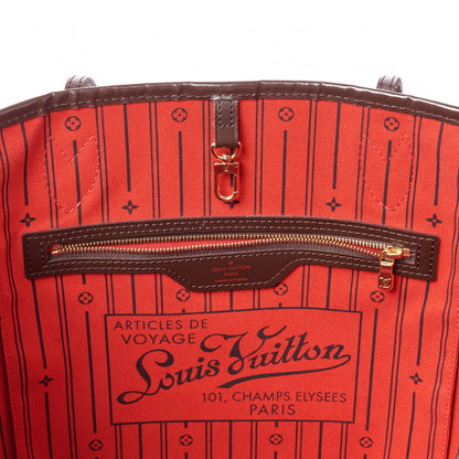 Louis Vuitton Damier Ebene Neverfull MM 7 of 9