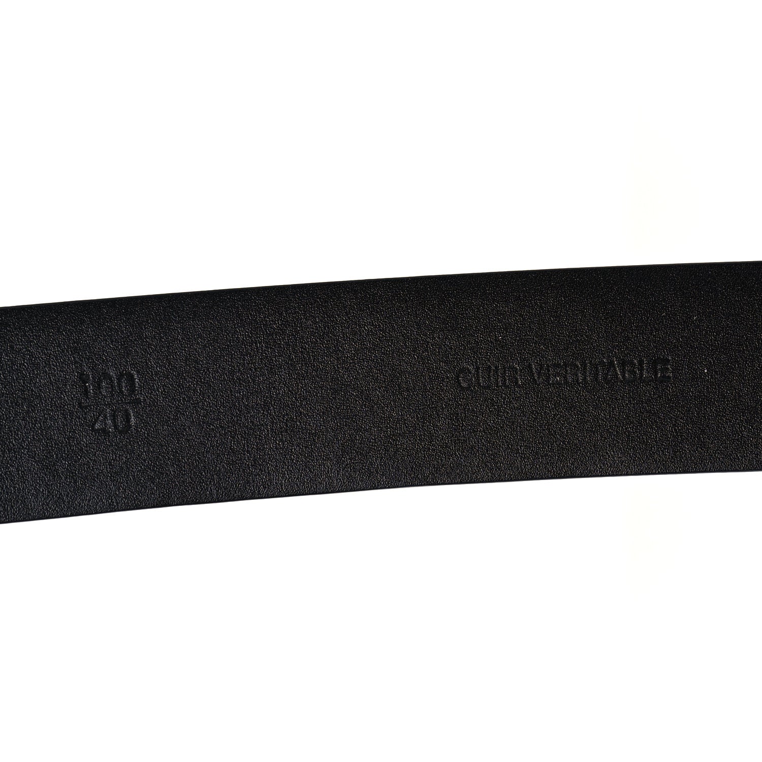 Chanel Calfskin Crystal Metal Quilted CC Belt 100 40 Black 4 of 5