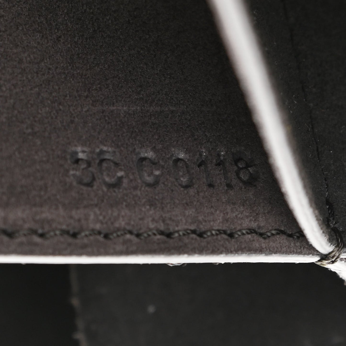 Goatskin Suede Medium GV3 Flap Black