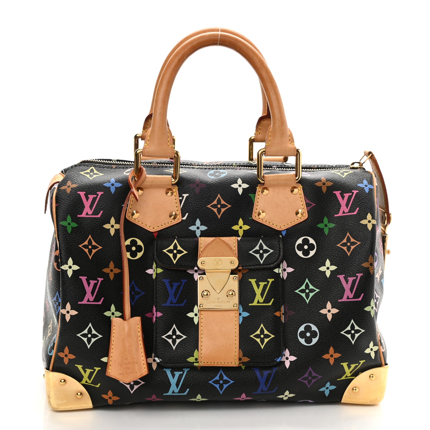 Monogram Multicolor Speedy 30 Black