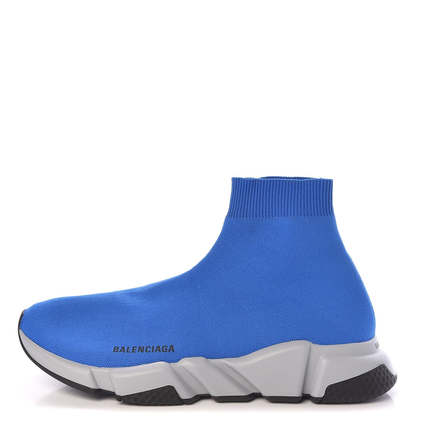 Neoprene Knit Mens Speed Sneakers 43 Bleu