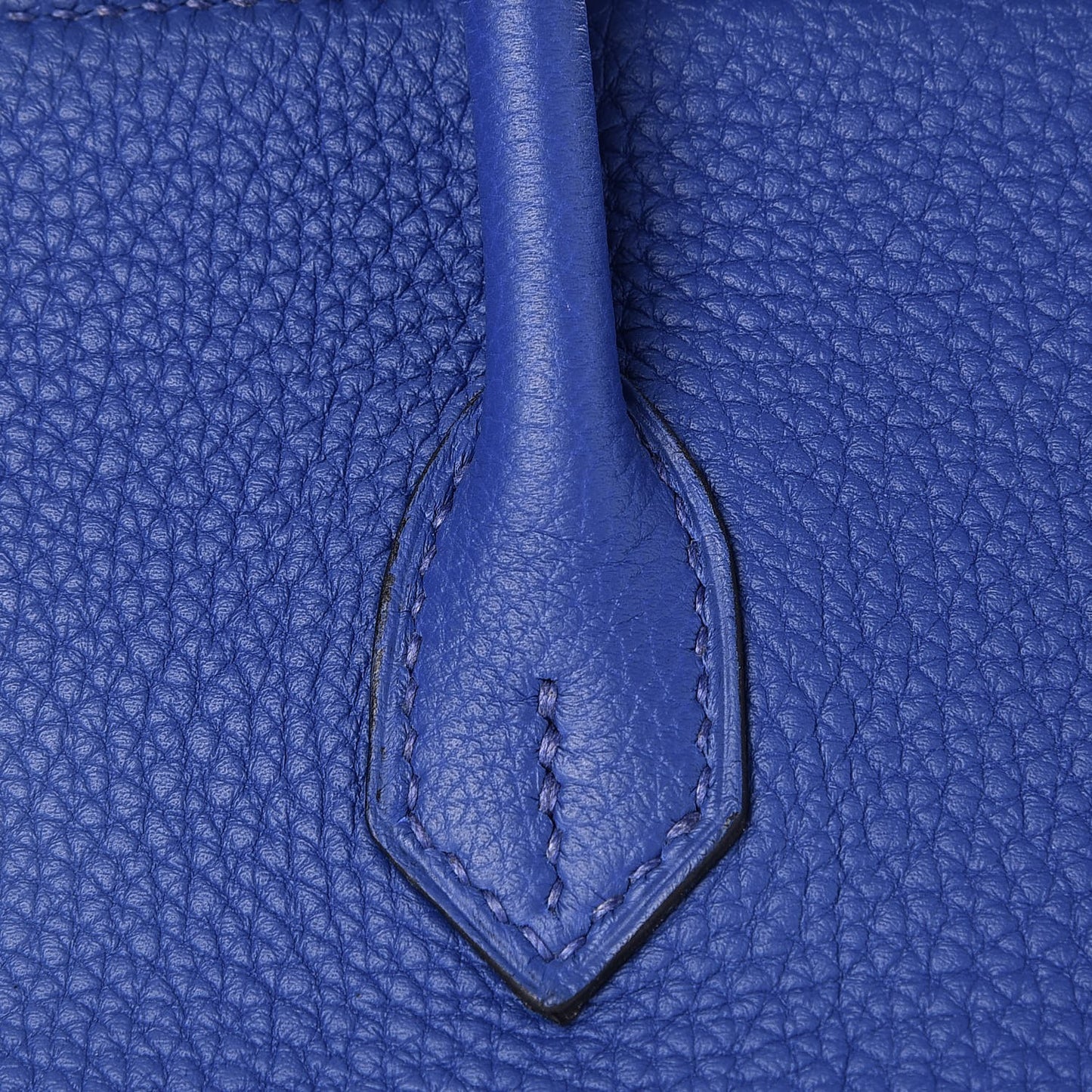 Togo Birkin 25 Bleu Electrique