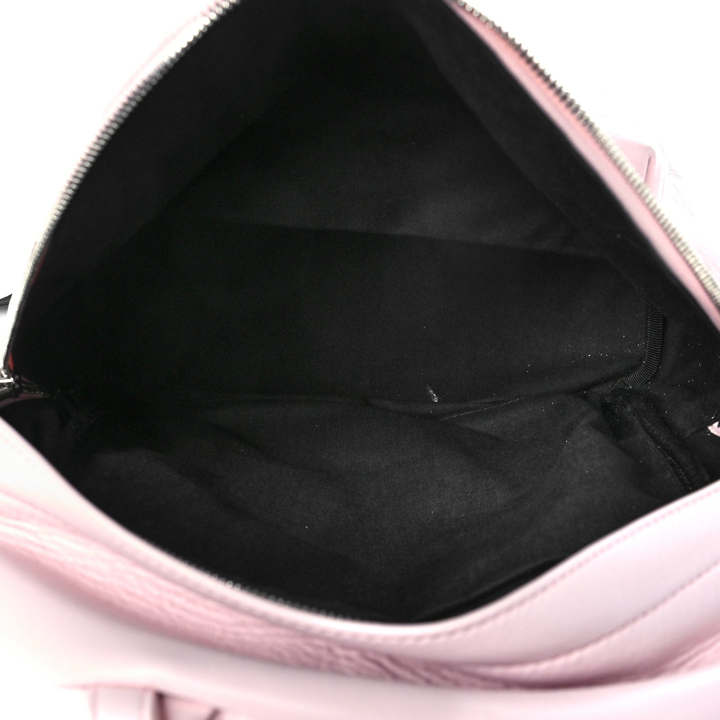 Smooth Calfskin Logo Small Everyday Backpack Light Rose Black