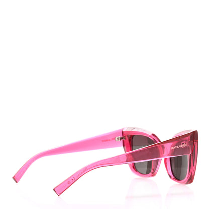 Saint Laurent Acetate Butterfly Frame SL552 Sunglasses Pink 4 of 6