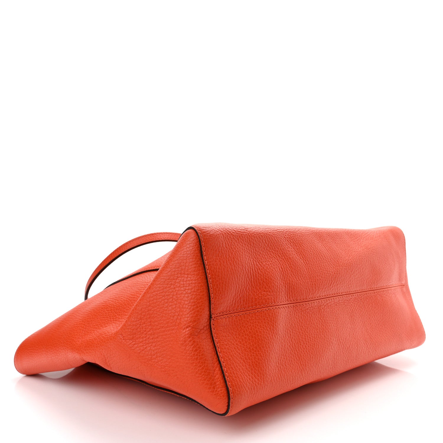 Gucci Dollar Calfskin Medium Swing Tote Sun Orange Pure Red 4 of 10