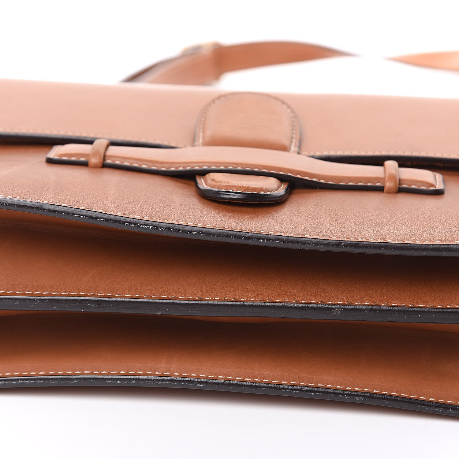 Celine Natural Calfskin Medium Symmetrical Bag Tan 11 of 15
