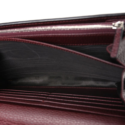 Gucci Dollar Calfskin Crystal Mini Dionysus Chain Wallet Vintage Bordeaux 5 of 11