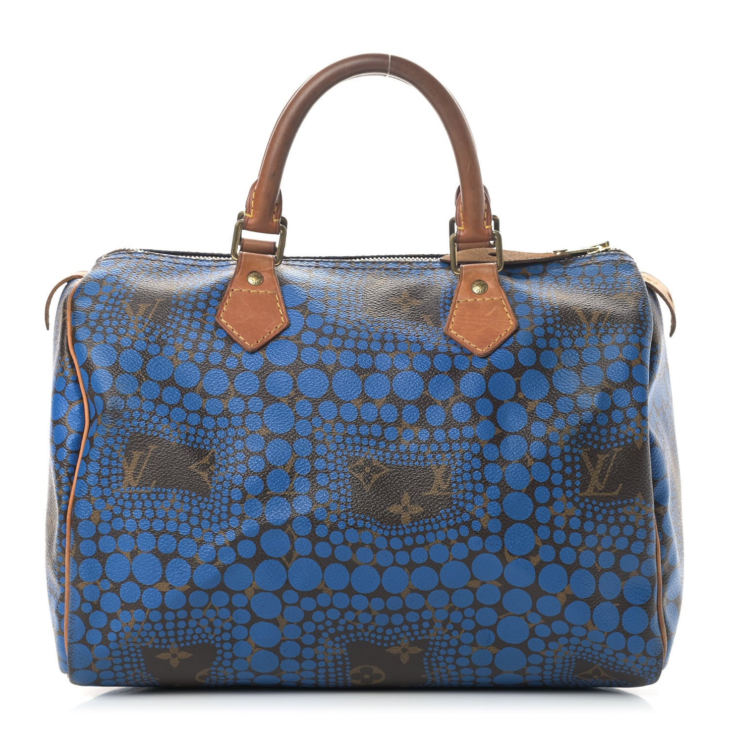 Monogram Kusama Town Speedy 30 Blue