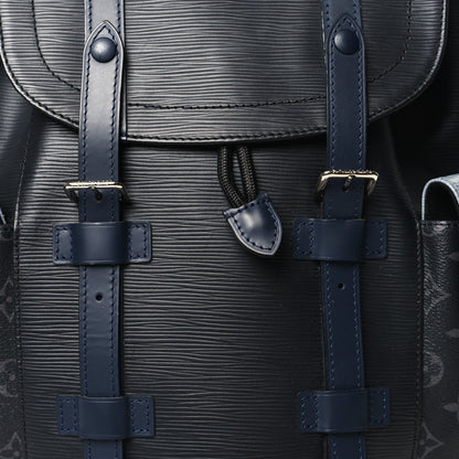 Louis Vuitton Epi Monogram Eclipse Christopher Backpack PM 7 of 9