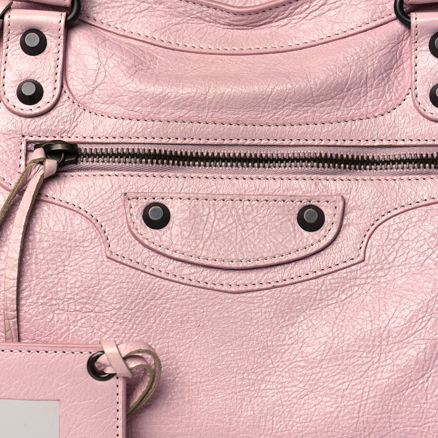 Balenciaga Agneau Classic Hardware City Rose Poudre Rose Petunia 6 of 9