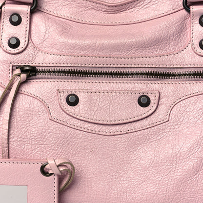 Balenciaga Agneau Classic Hardware City Rose Poudre Rose Petunia 6 of 9