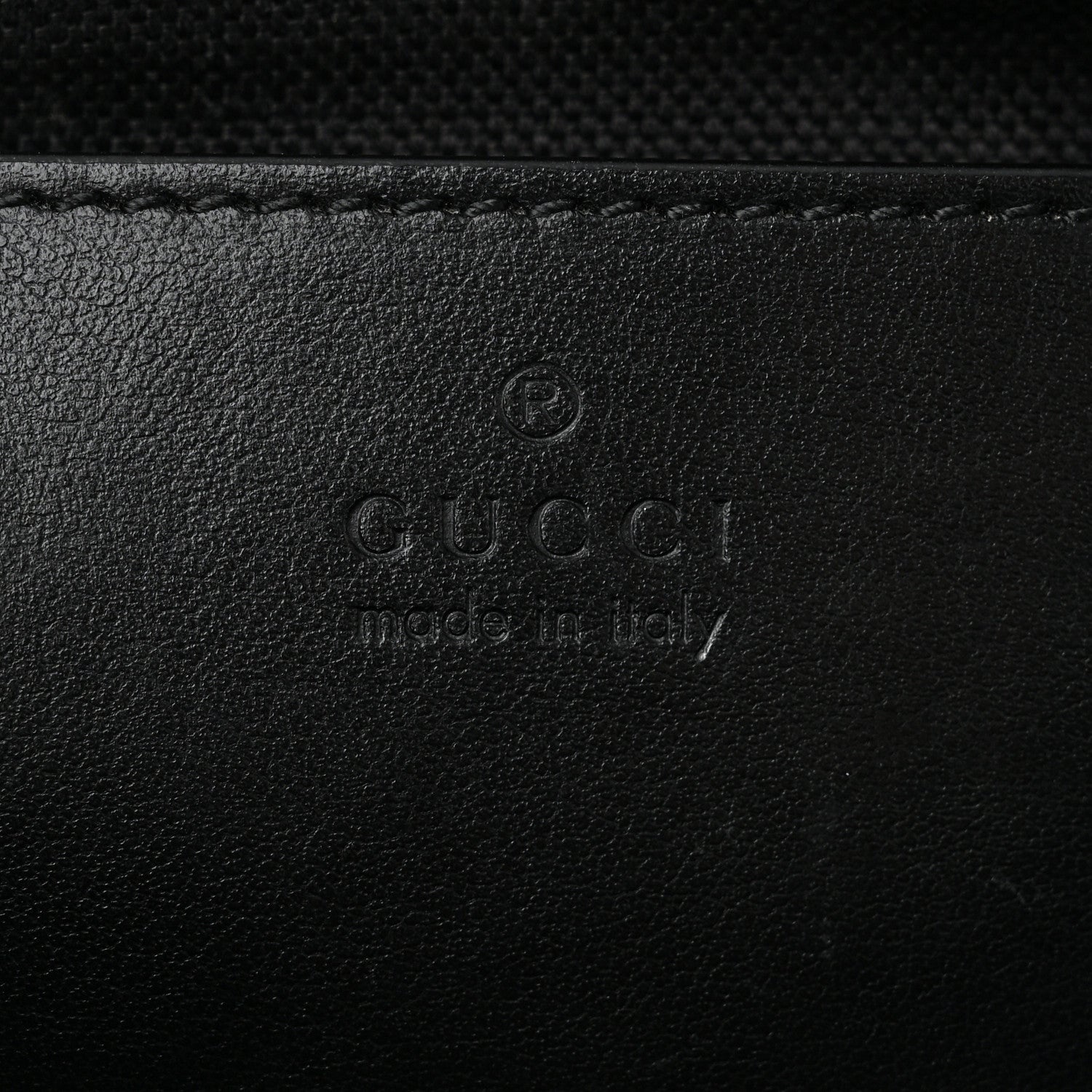 Gucci Calfskin Matelasse Monochrome Small GG Marmont Chain Shoulder Bag Black 6 of 10