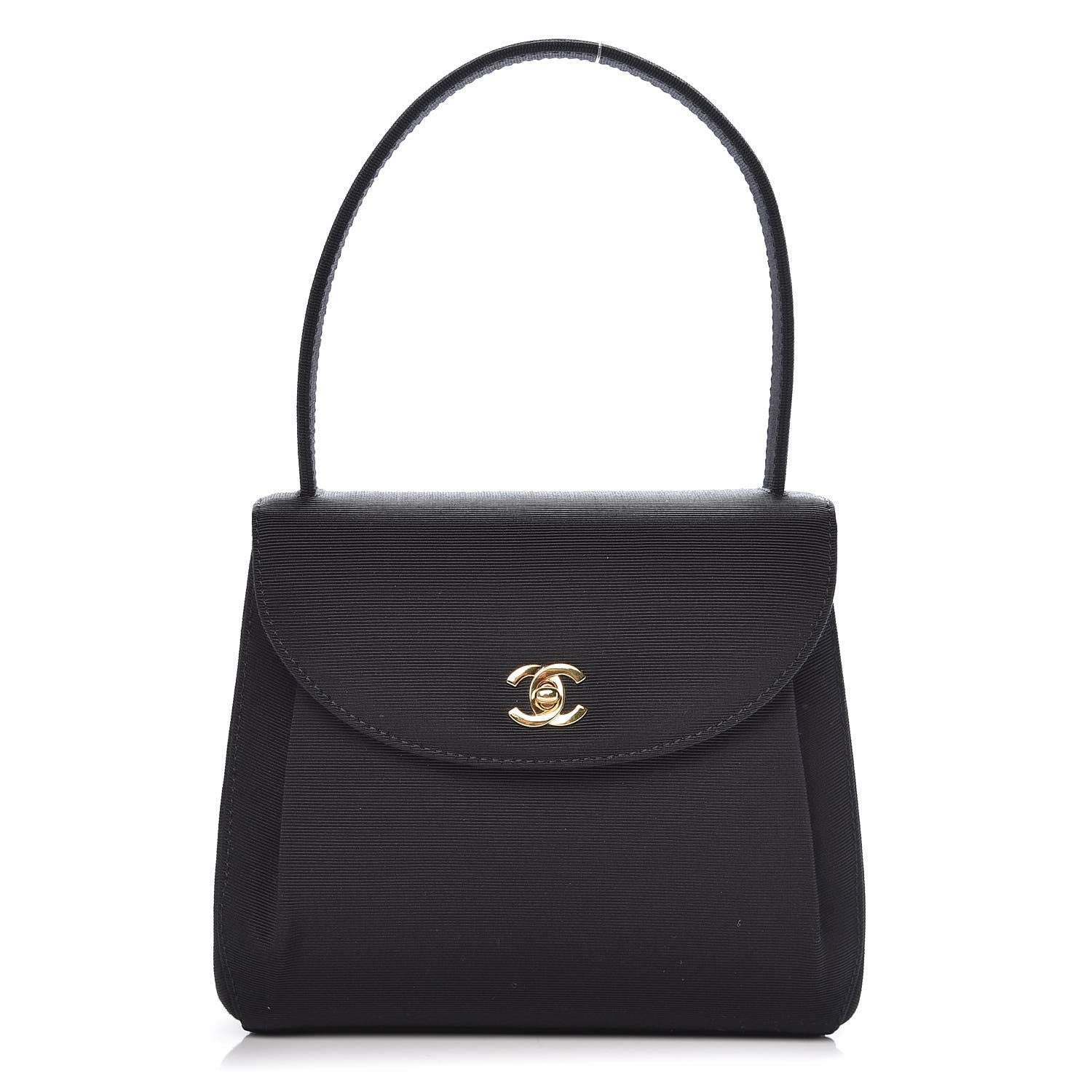 Chanel Grosgrain Mini Kelly Flap Bag Black 1 of 11