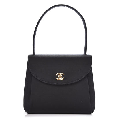Chanel Grosgrain Mini Kelly Flap Bag Black 1 of 11