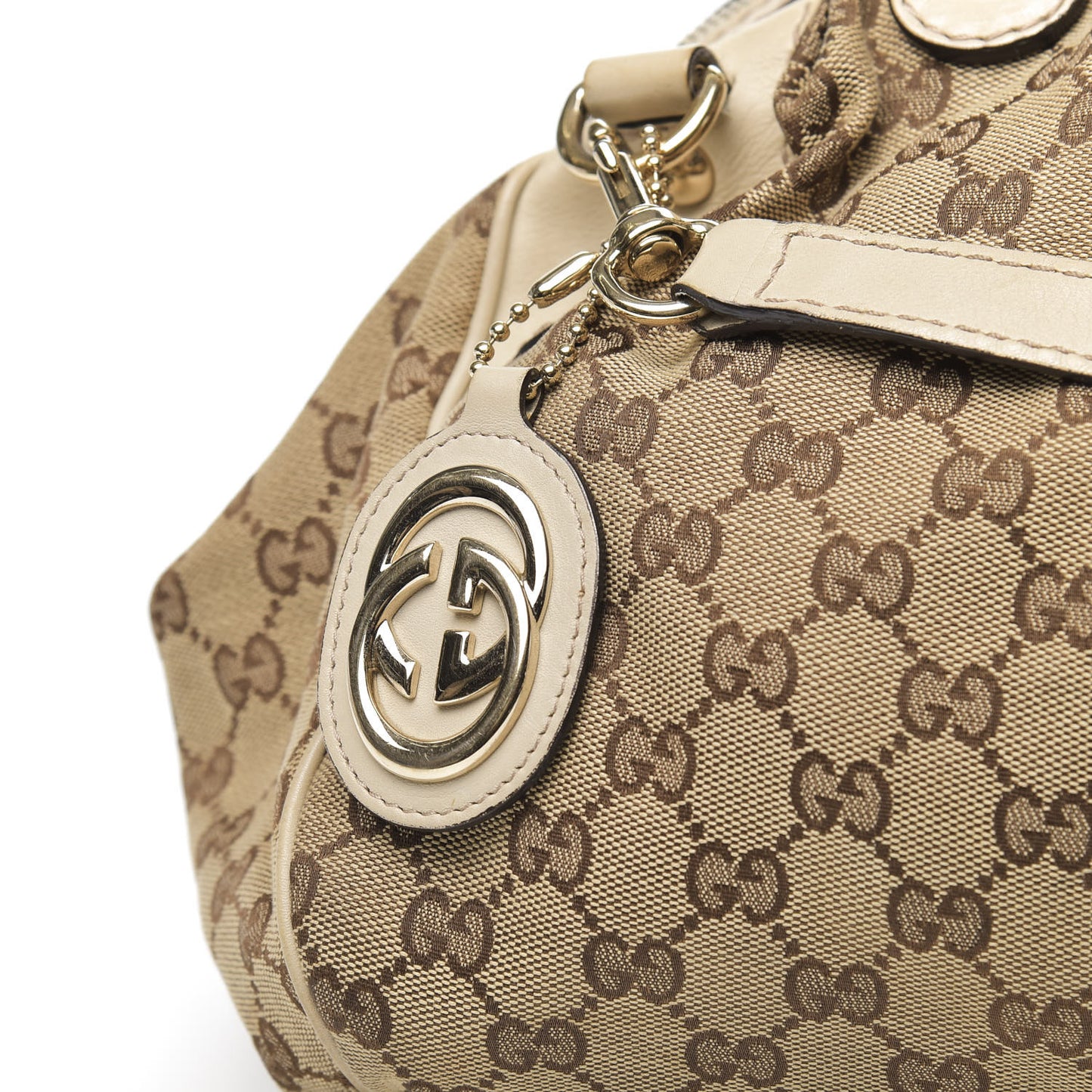 Monogram Medium Sukey Boston Off White