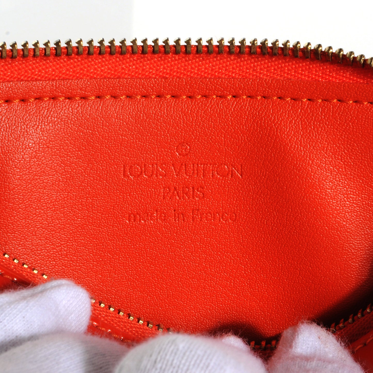Vernis Lexington Fleurs Pochette Orange