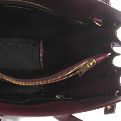 Saint Laurent Grained Calfskin Small Classic Sac De Jour Bordeaux 14 of 18